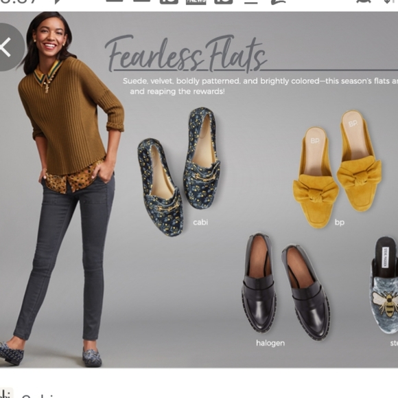 👣CABI,🇺🇲 Pressed Flowers Carnaby Loafers - Picture 3 of 16